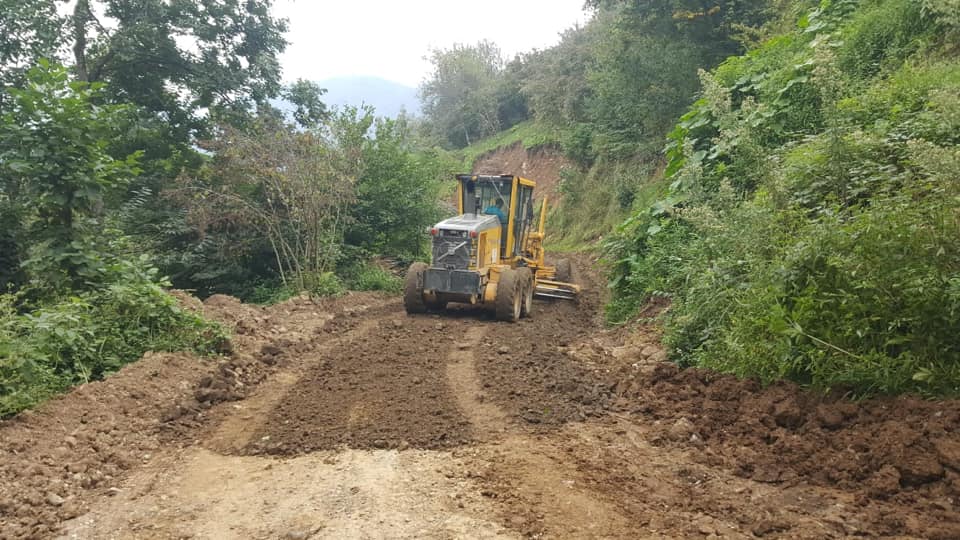 Yol Geni�letme ve Kanal Temizli�i �al��malar�.
