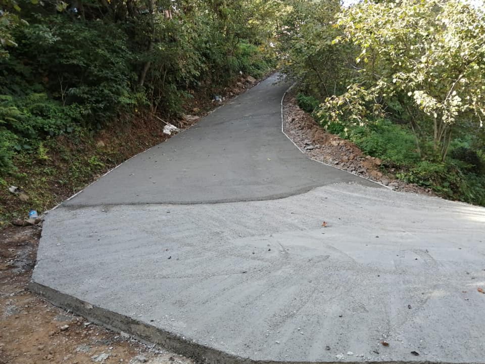 Beton Yol �al��malar�m�z devam ediyor.