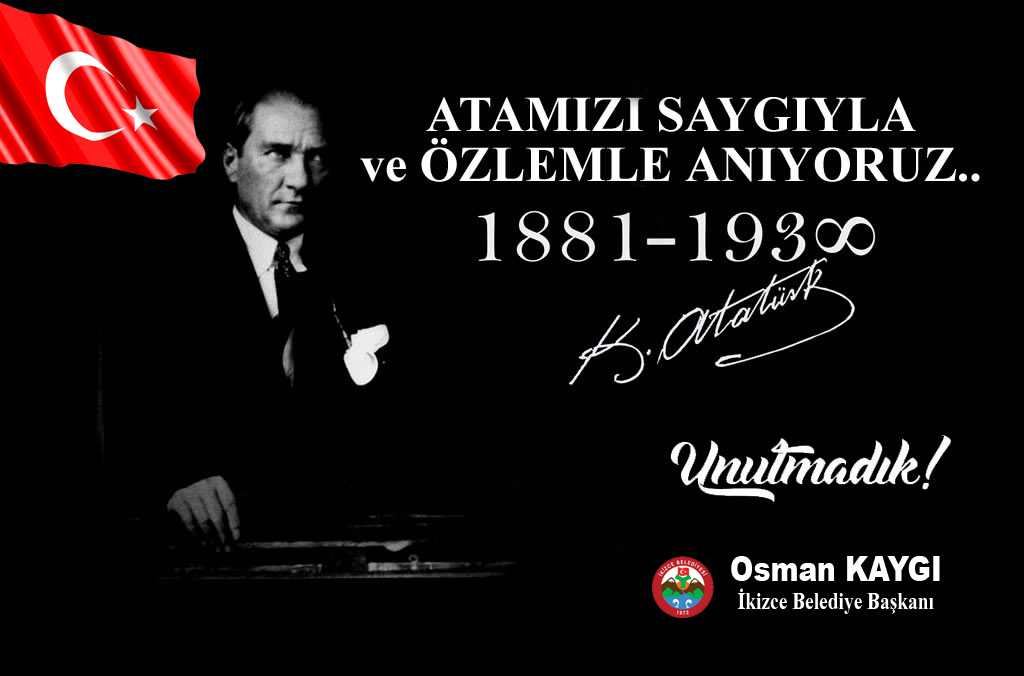 Belediye Ba�kan� Osman KAYGI n�n 10 Kas�m Mesaj�